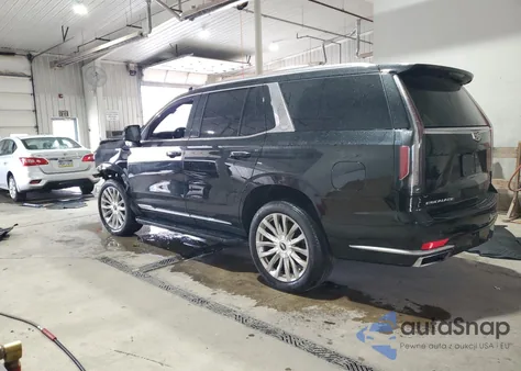 2022 Cadillac Escalade Premium Luxury из США, поврежденный, VIN 1GYS4BKL8NR271949